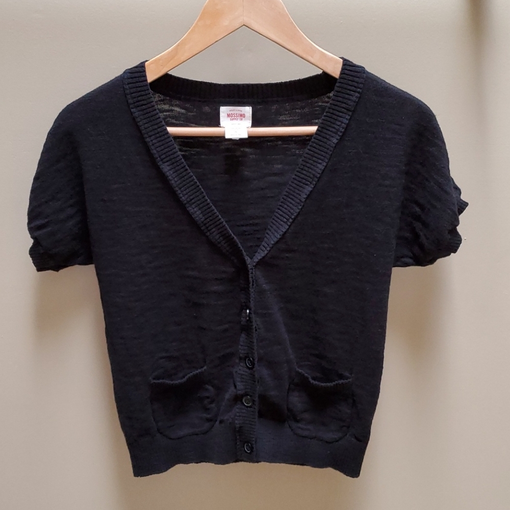 Mossimo short sleeved cardigan/sweater
